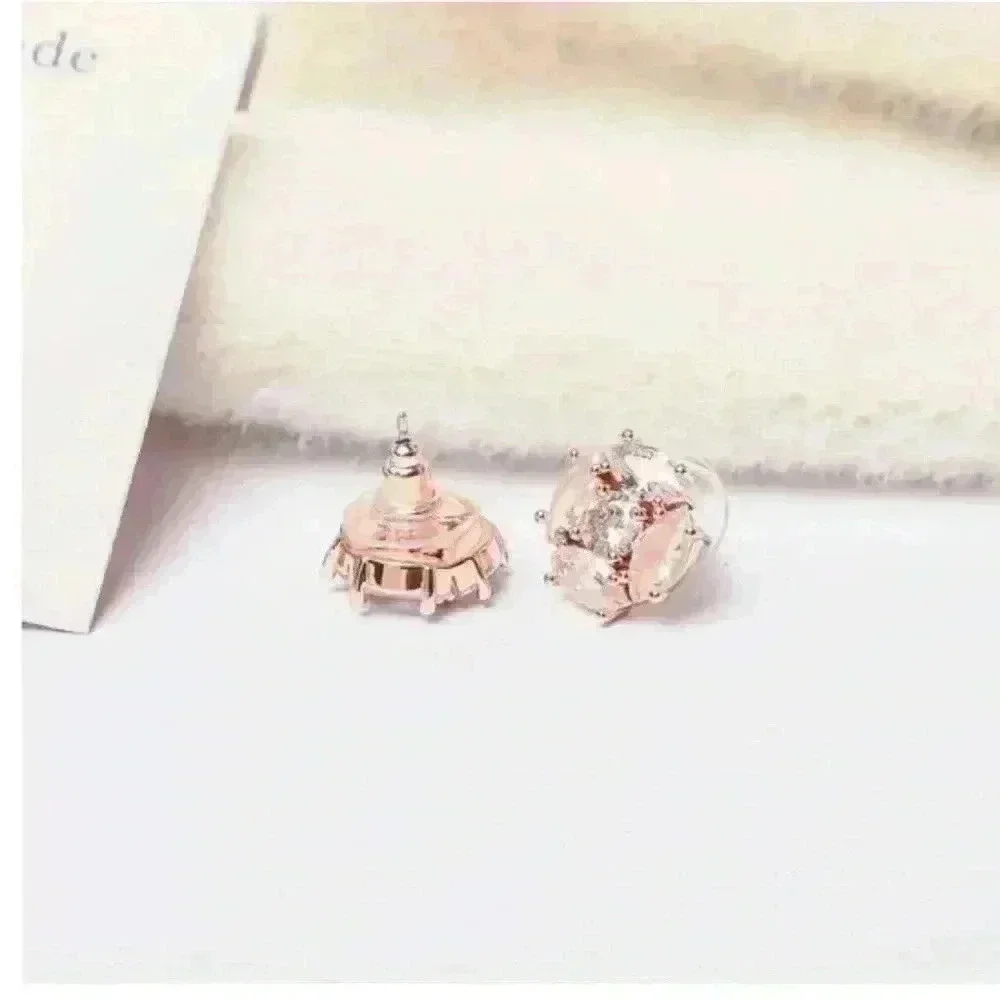 KATE SPADE Flying Colors Rose Gold Stud Earrings